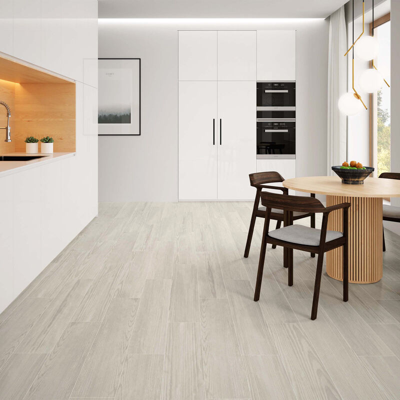 PORCELANATO ESMALTADO GUAYACAN BEIGE MATE 14.5X90 CM