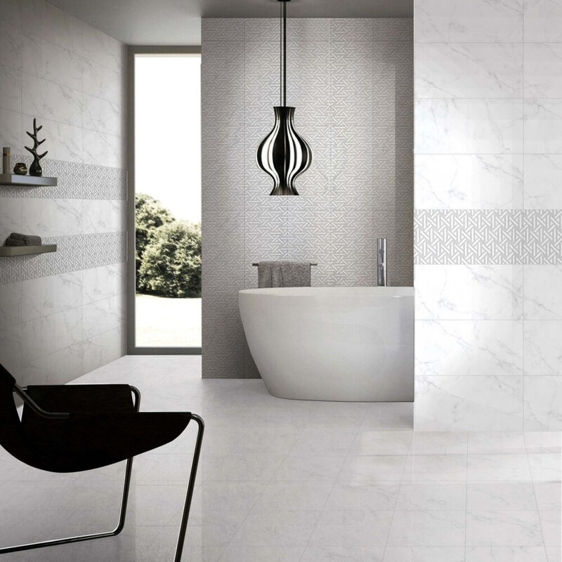 CERÁMICO ESMALTADO ASTUN WHITE BRILLO 30X60 CM