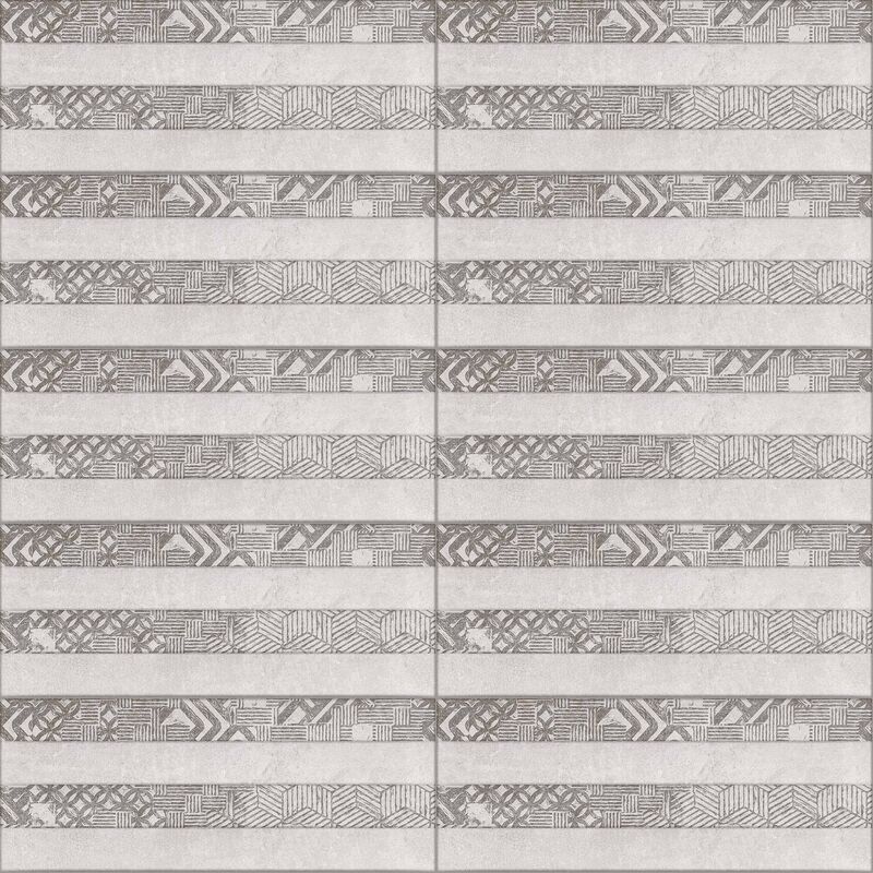 CERÁMICO ESMALTADO MAGMA GRIS DECO MATE 18.7X46.6 CM