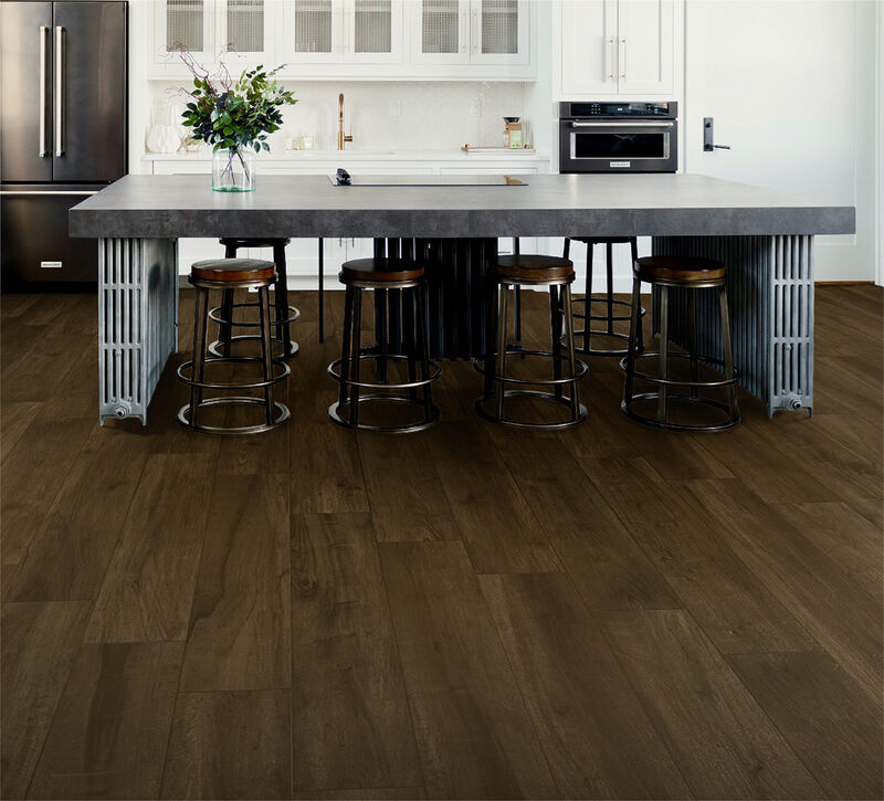 SEMIGRES ESMALTADO MADERO BROWN MATE 20X122 CM