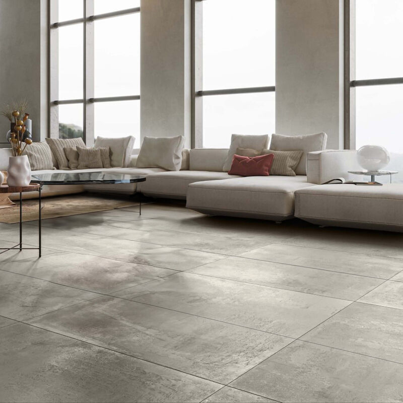 PORCELANATO ESMALTADO METALLIC GREY NATURAL MATE 49.75X99.55 CM
