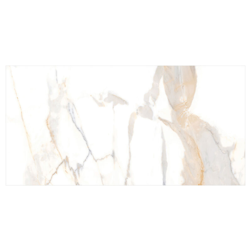 CERÁMICO ESMALTADO PRESTIGE GOLDEN WHITE BRILLO 30X60 CM