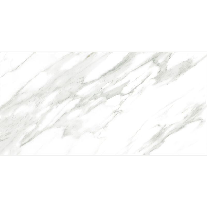 CERÁMICO ESMALTADO CARRARA WHITE BRILLO 30X60 CM