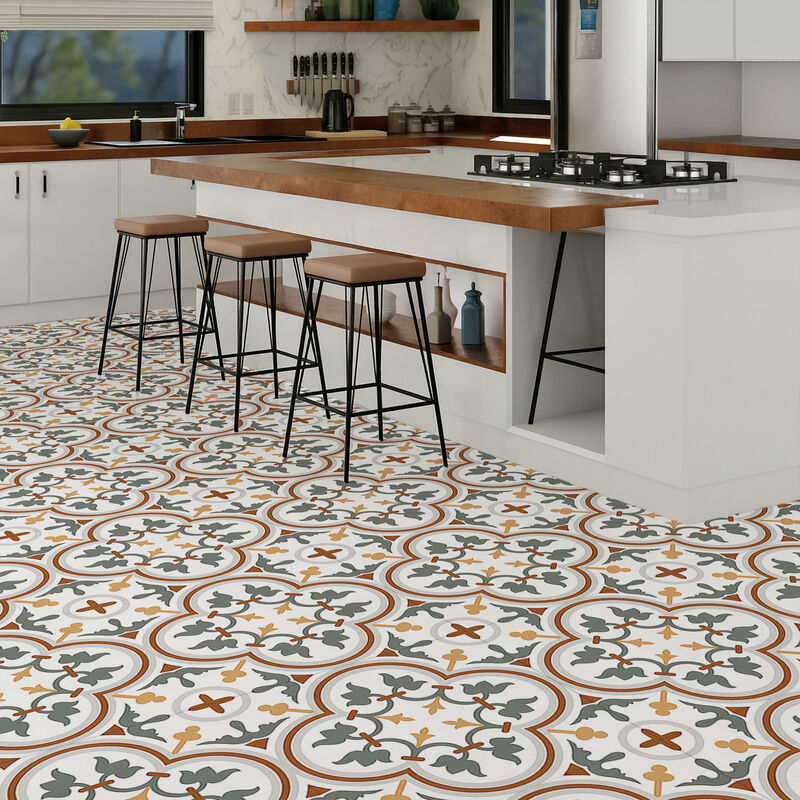 PORCELANATO ESMALTADO TANGER BLANCO MATE 60X60 CM