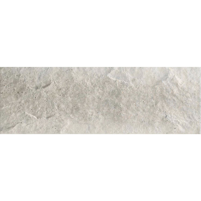 PORCELANATO ESMALTADO ANDES WHITE RÚSTICO 15X45 CM