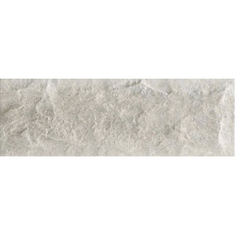 PORCELANATO ESMALTADO ANDES WHITE RÚSTICO 15X45 CM