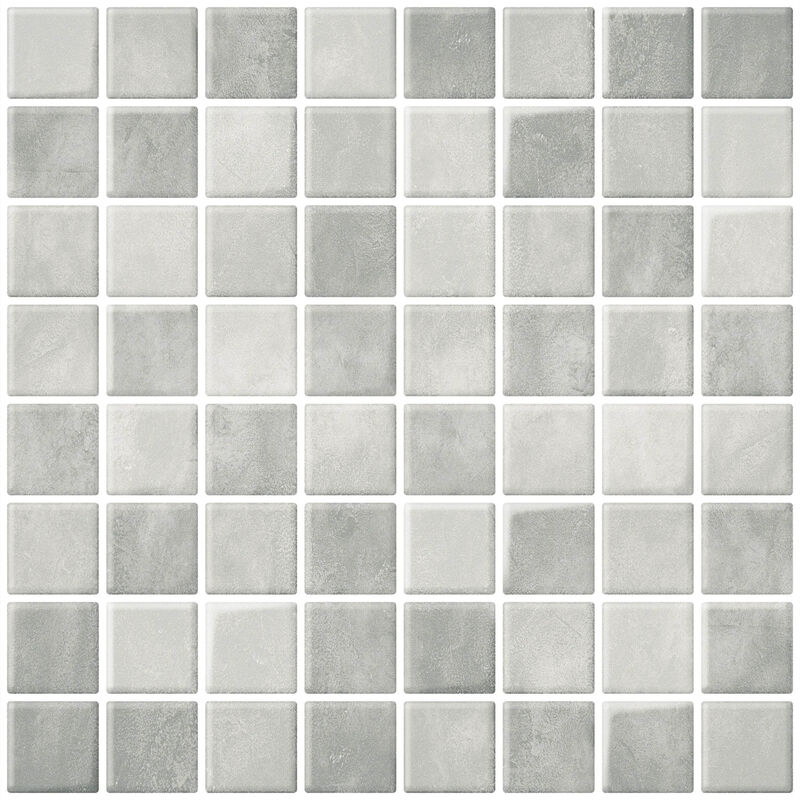 CERÁMICO ESMALTADO ARIELLE GRIS BRILLO 46X46 CM