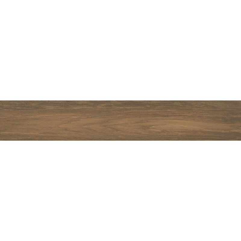 GRES PORCELÁNICO ESMALTADO BRUNELLA CASTAÑO ZLL1 MATE 20X120 CM