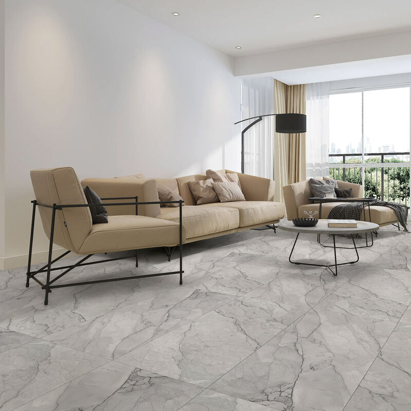 GRES PORCELÁNICO ESMALTADO CARSO GRIS GCA4 MATE 60X120 CM
