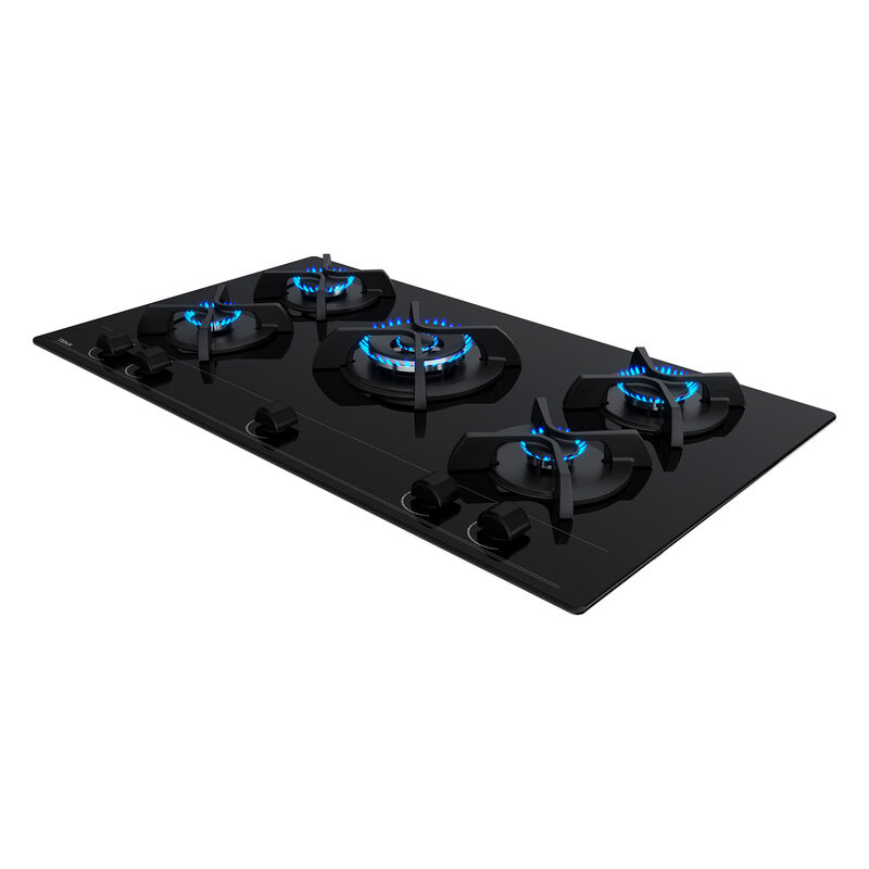 ENCIMERA A GAS GBC-95030 KB 90 CM 5 QUEMADORES 90X51X11 CM