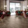 GRES PORCELÁNICO ESMALTADO LEGEND BROWN MATE 20X120 CM