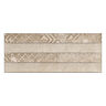 CERÁMICO ESMALTADO MAGMA BEIGE DECO MATE 18.7X46.6 CM
