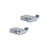 SET DE ACCESORIOS 5 PIEZAS ASIS CR(2 PERCHEROS, 1 PORTARROLLO, 1 TOALLERO DE MANO Y